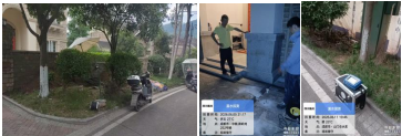 在室外地下管无法停水采用示踪气体检测漏水点时，应采用漏水相关仪进行检查